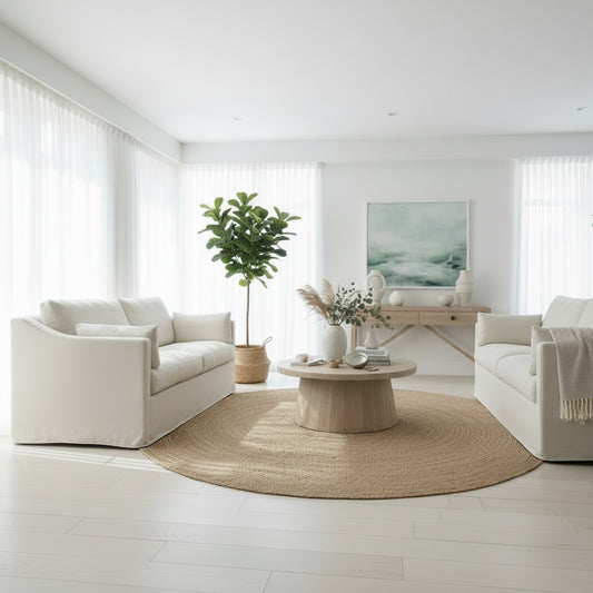 Broadbeach 2.5 Seat Loose cover Sofa Ivory