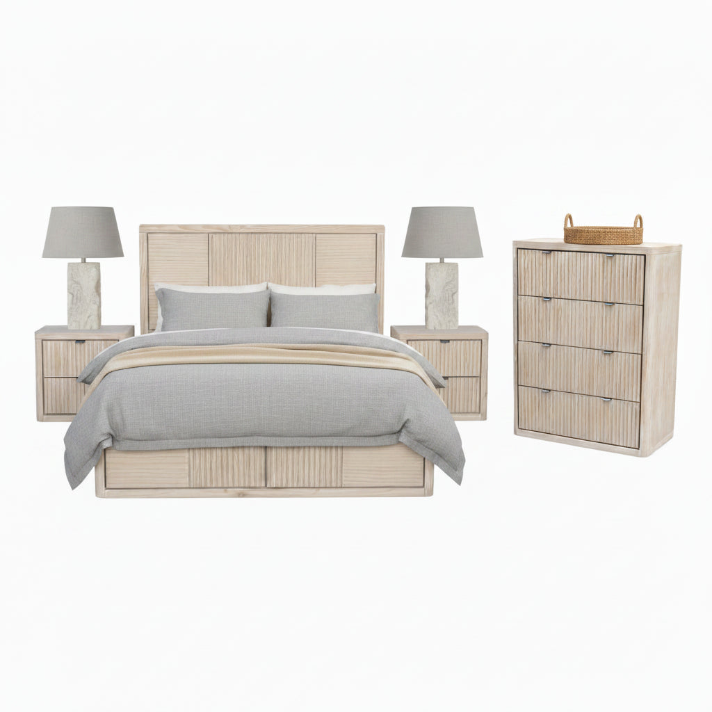 Saki Bedroom Suite (4 Piece)