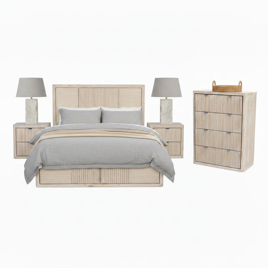 Saki Bedroom Suite (4 Piece)