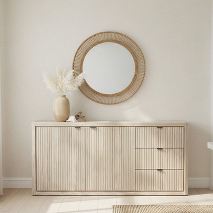 Saki Timber 2dr/3 drw Sideboard