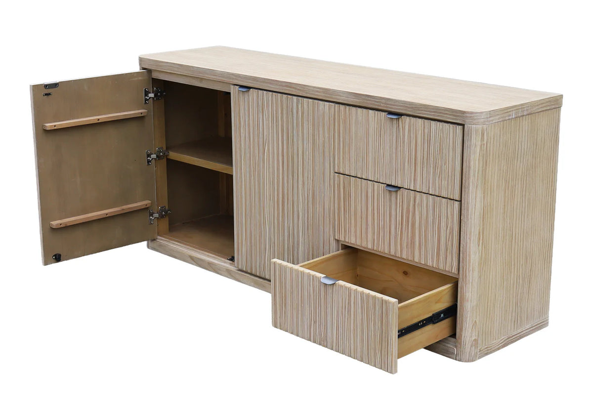 Saki Timber 2dr/3 drw Sideboard
