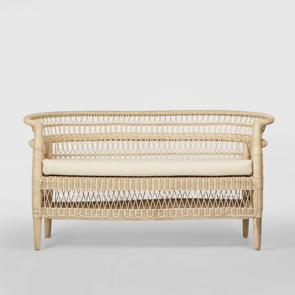 Livingstone Rattan + Teak Love seat
