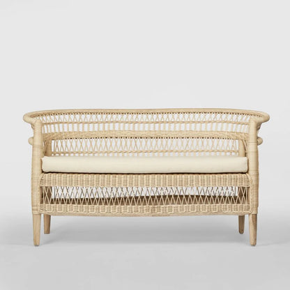 Livingstone Rattan + Teak Love seat