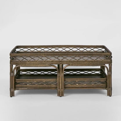 Palm Cove Rattan Coffee Table