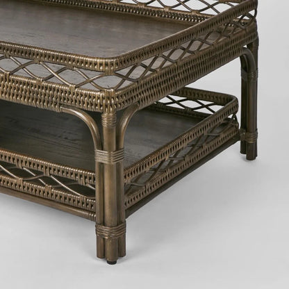 Palm Cove Rattan Coffee Table