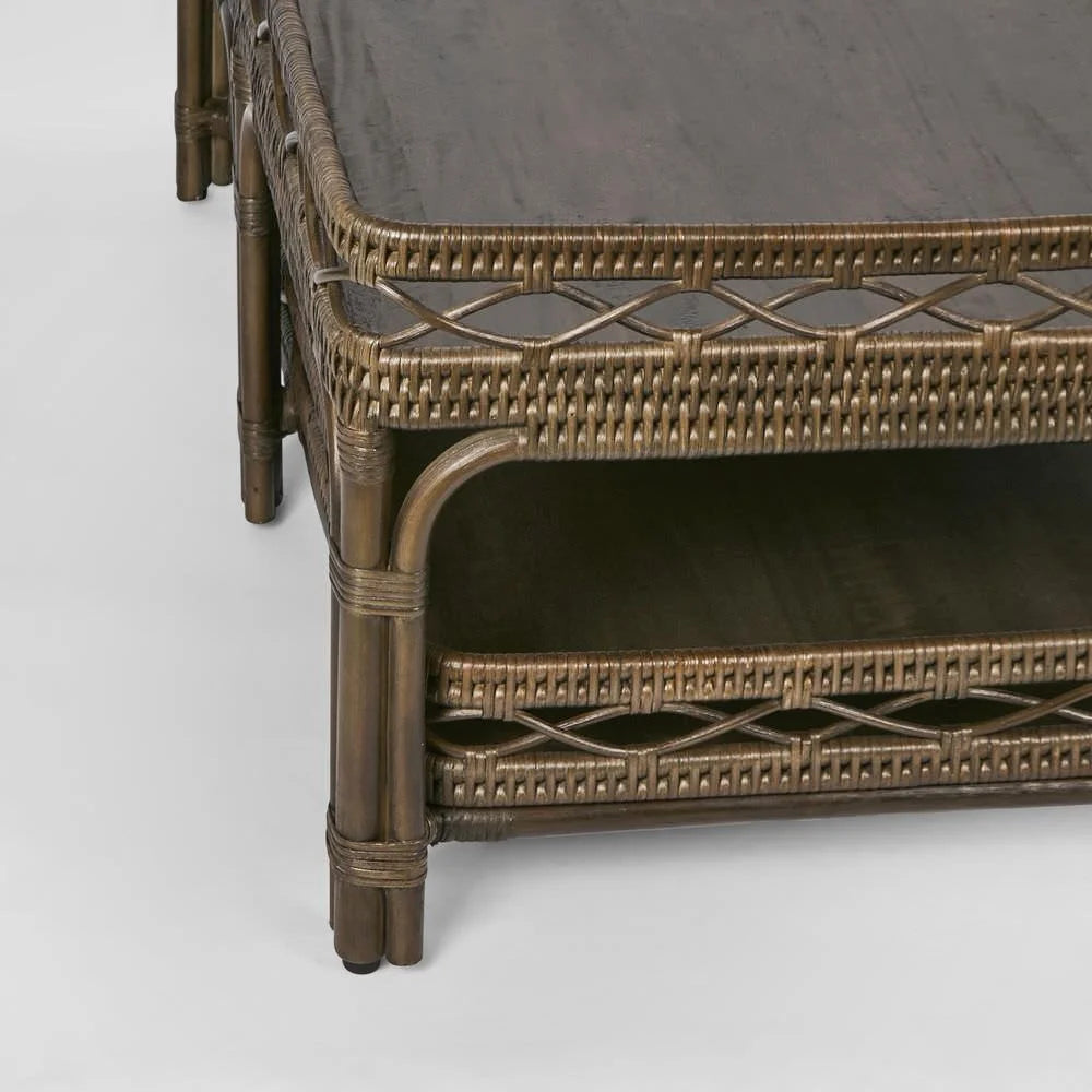 Palm Cove Rattan Coffee Table