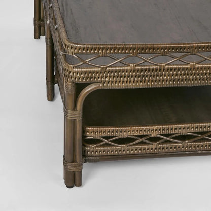 Palm Cove Rattan Coffee Table