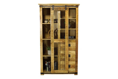 Forge Mango Wood Display Cabinet