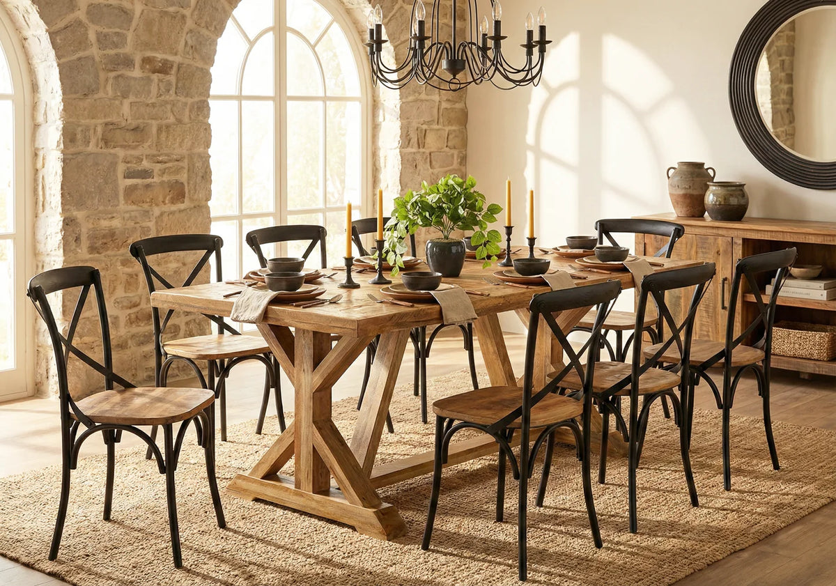 Foundry Refectory Table 2000mm