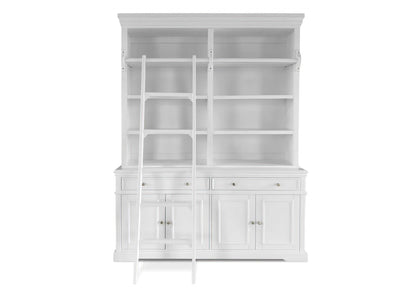 Westport Sideboard with Library Hutch and Ladder