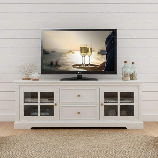 Westport White Media Unit 1500mm