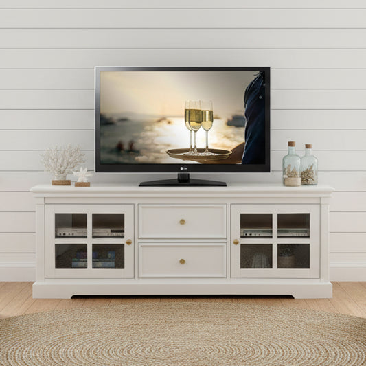 Westport White Media Unit 1500mm