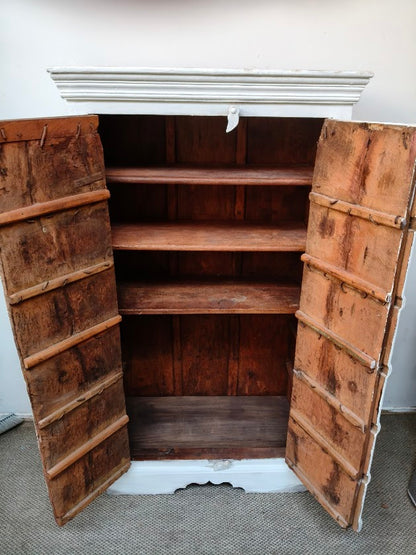 White Recycled Almari