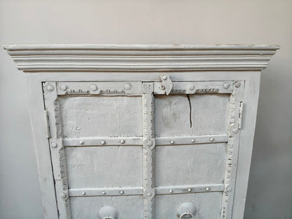 White Recycled Almari