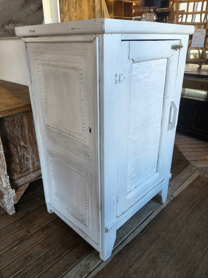 Early Australian Cupboard with pressed metal detail