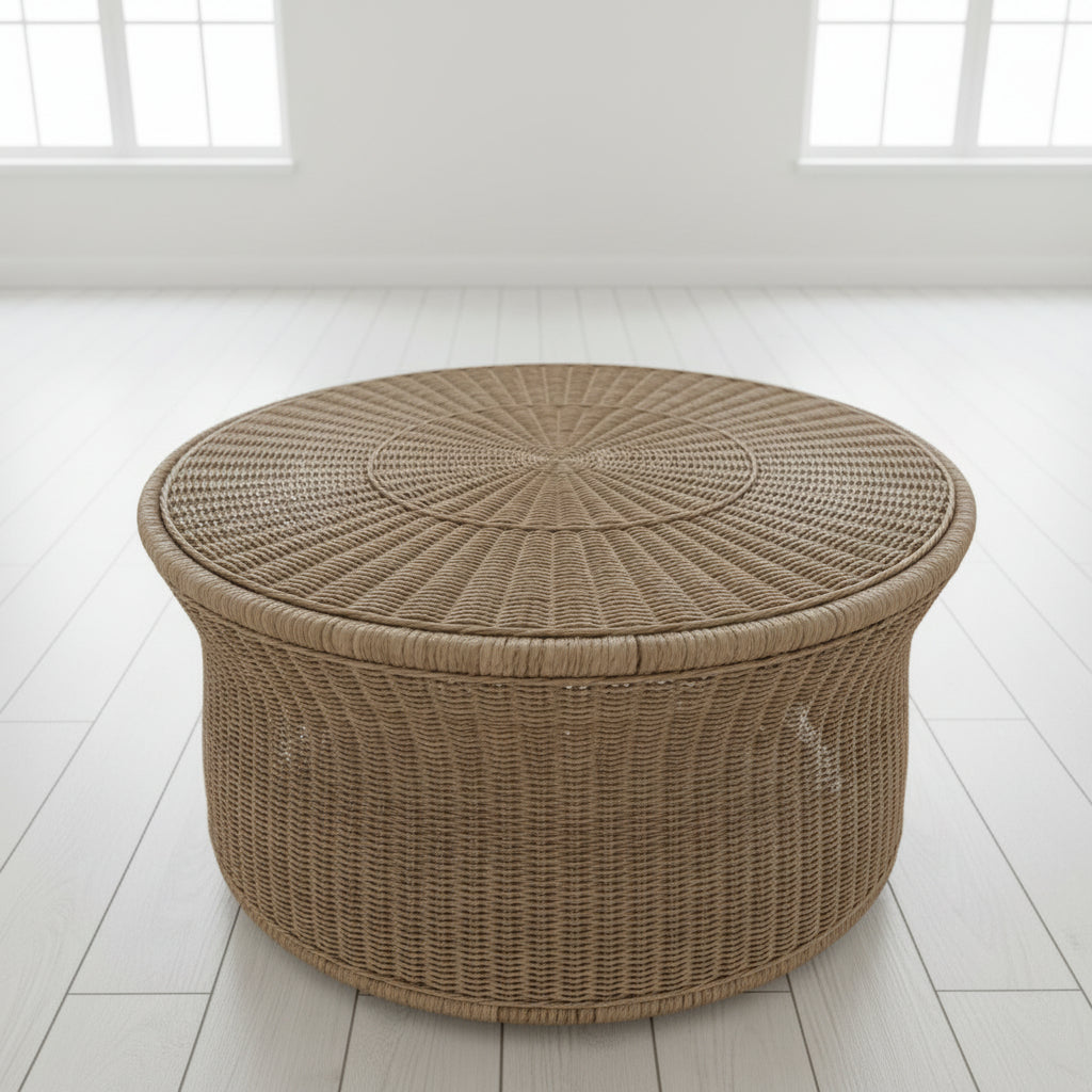 Raffles 900 Round Cane Coffee Table