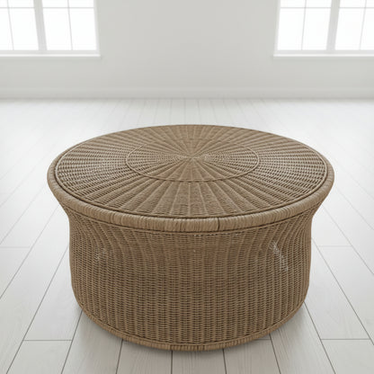 Raffles 900 Round Cane Coffee Table