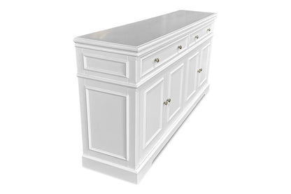 Westport White 4 door Sideboard