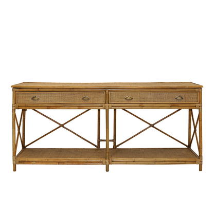 Hayman Rattan Hamptons Console - 2 Sizes