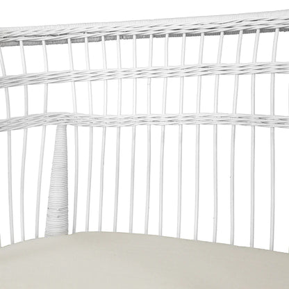 Handcrafted Songa Dining Chair White