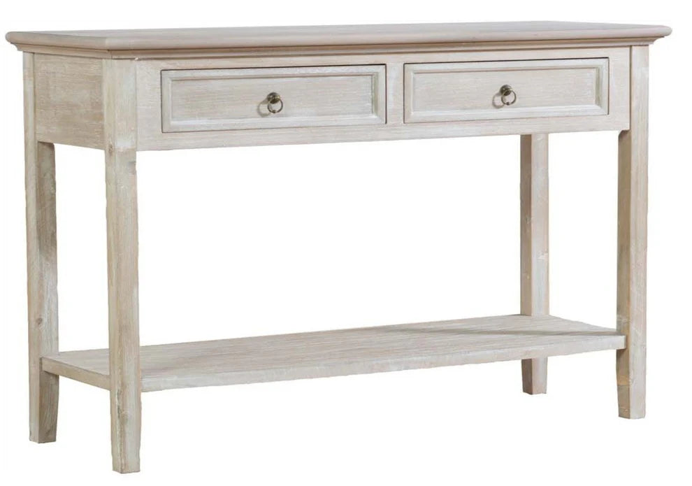 NAPLES 2 Drw Hall Table - 3 Colours