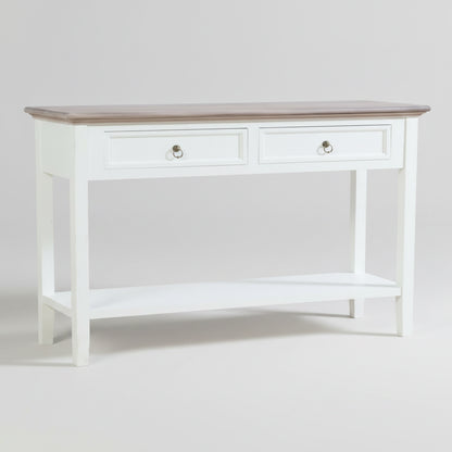 NAPLES 2 Drw Hall Table - 3 Colours