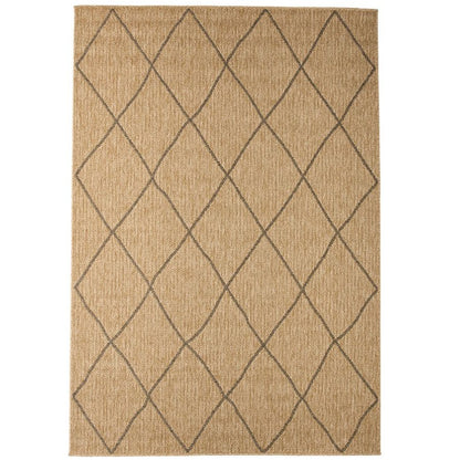 Nara Black Indoor/Outdoor Rug - Various Sizes