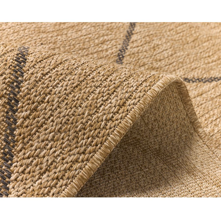 Nara Black Indoor/Outdoor Rug - Various Sizes