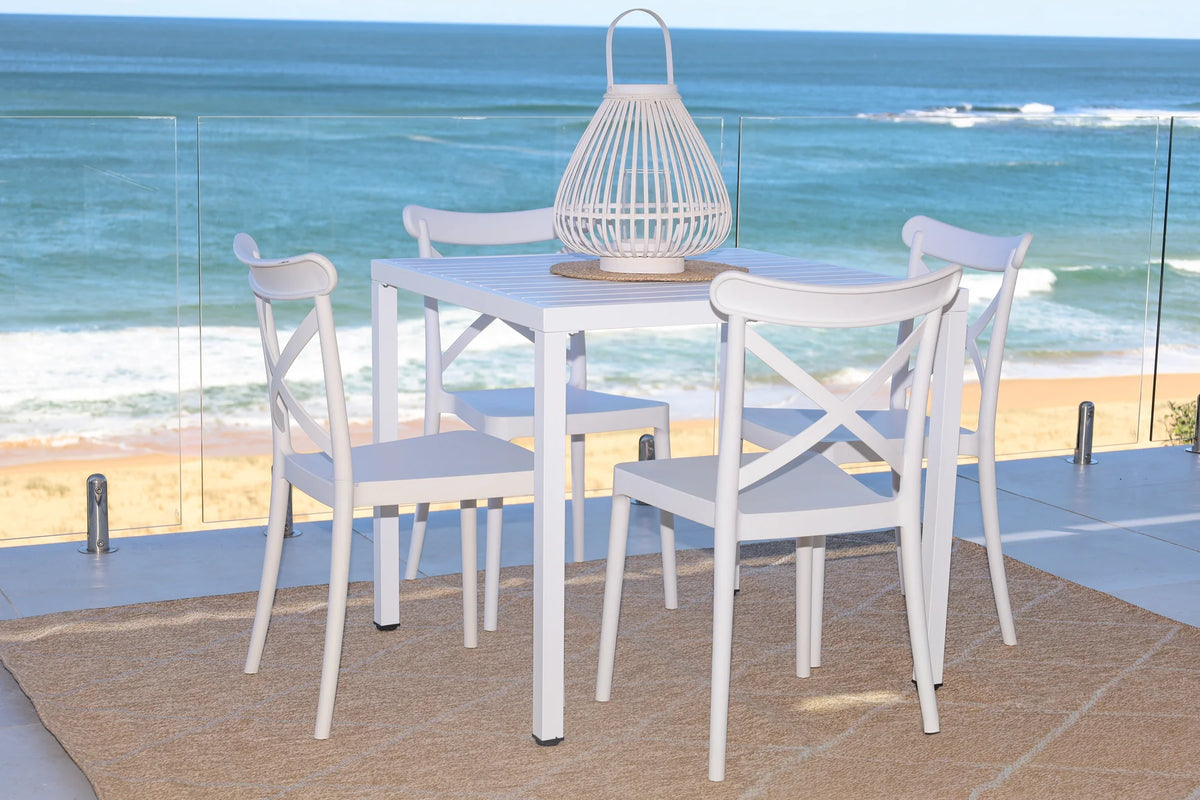 Nara White Indoor/Outdoor Rug - Various Sizes