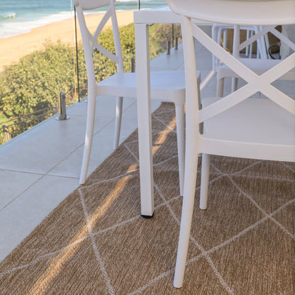 Nara White Indoor/Outdoor Rug - Various Sizes