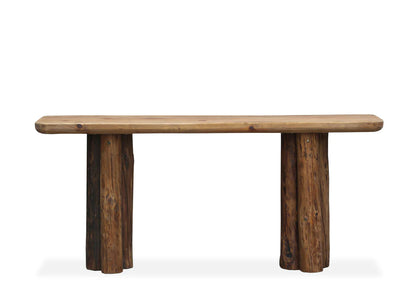 Naturo Hall/Sofa table  in Recycled Timber 1800