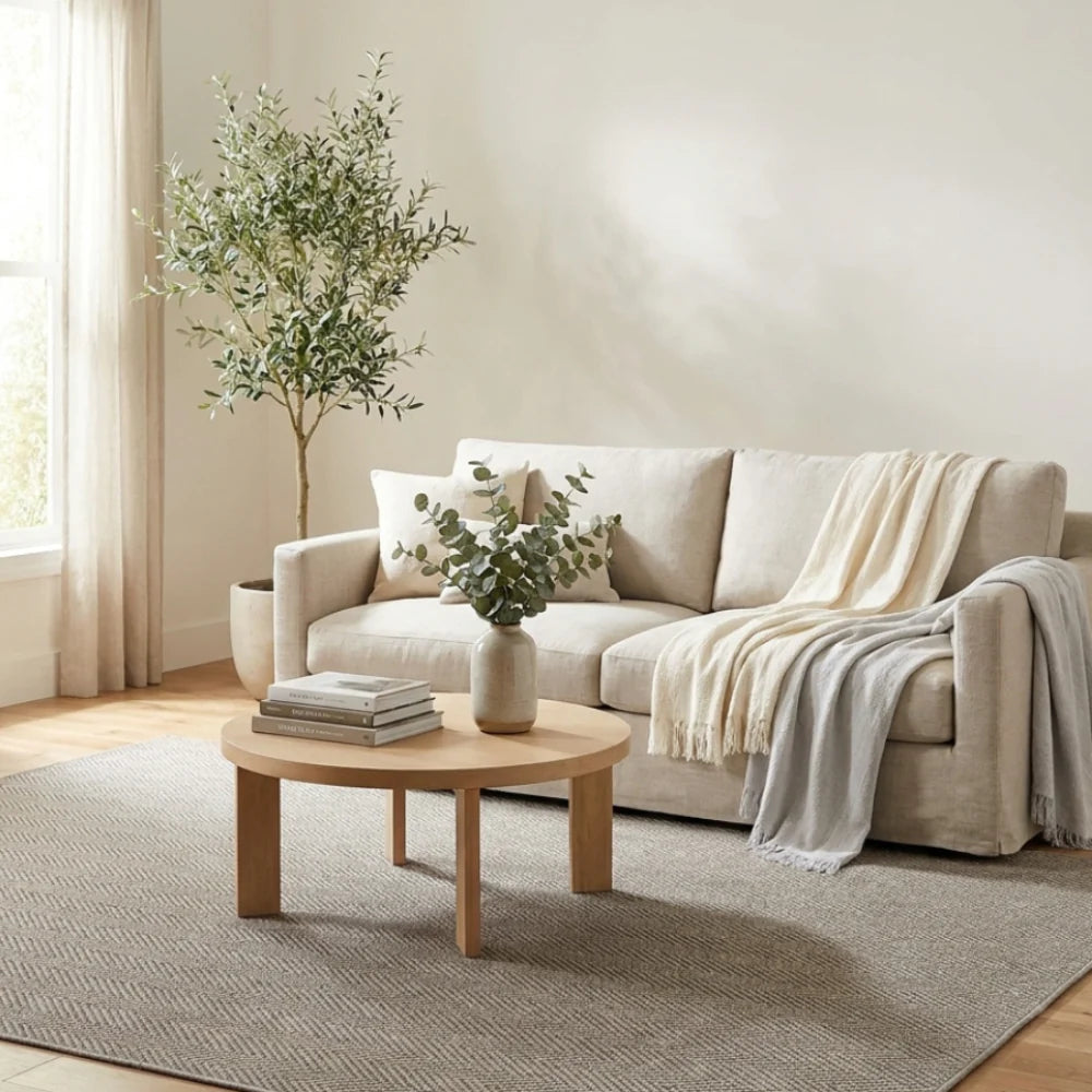 Neem Dark Indoor/Outdoor Rug - 196 x 300cm