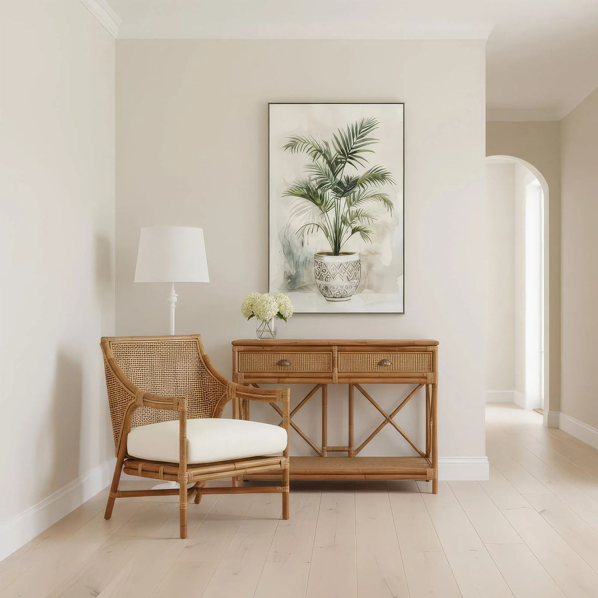 Hayman Rattan Hamptons Console - 2 Sizes
