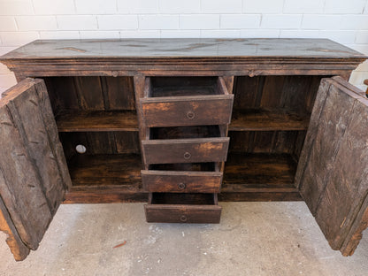 Rustic Indian old Door Sideboard