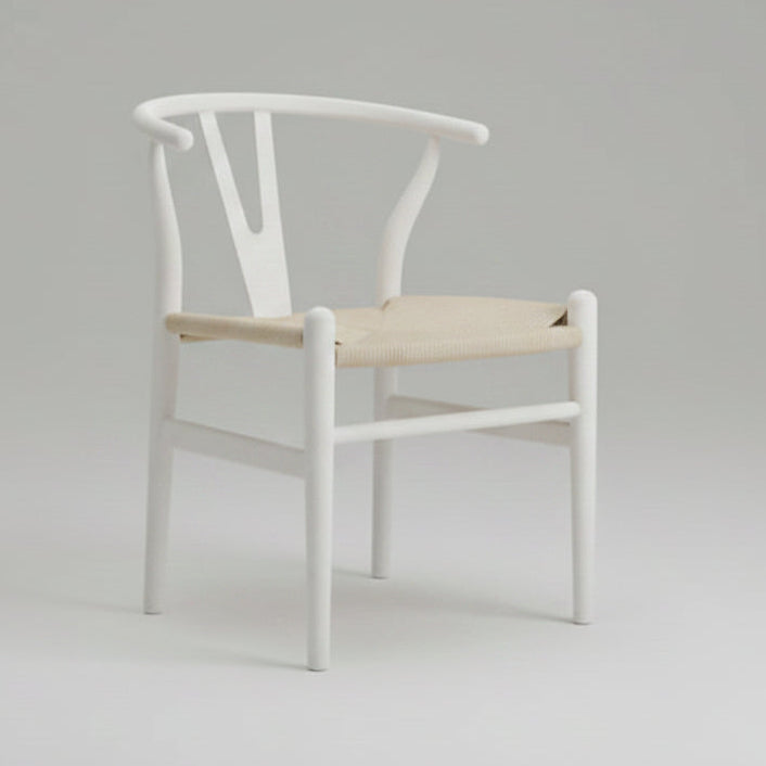 Wishbone Dining Chair White or Natural