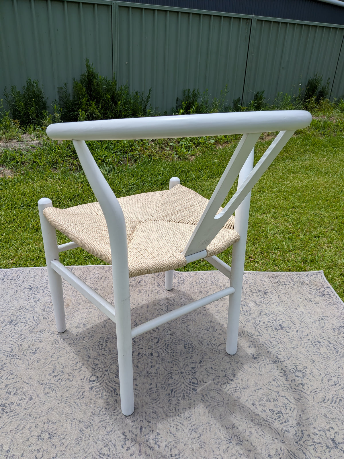 Wishbone Dining Chair White or Natural
