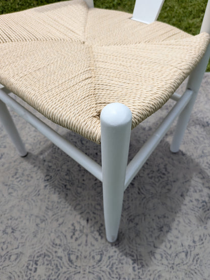 Wishbone Dining Chair White or Natural