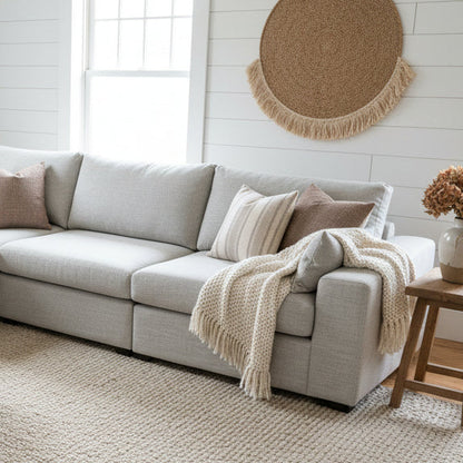 Kingscliff 4 Seat Sofa with Reversible Chaise - Australian made