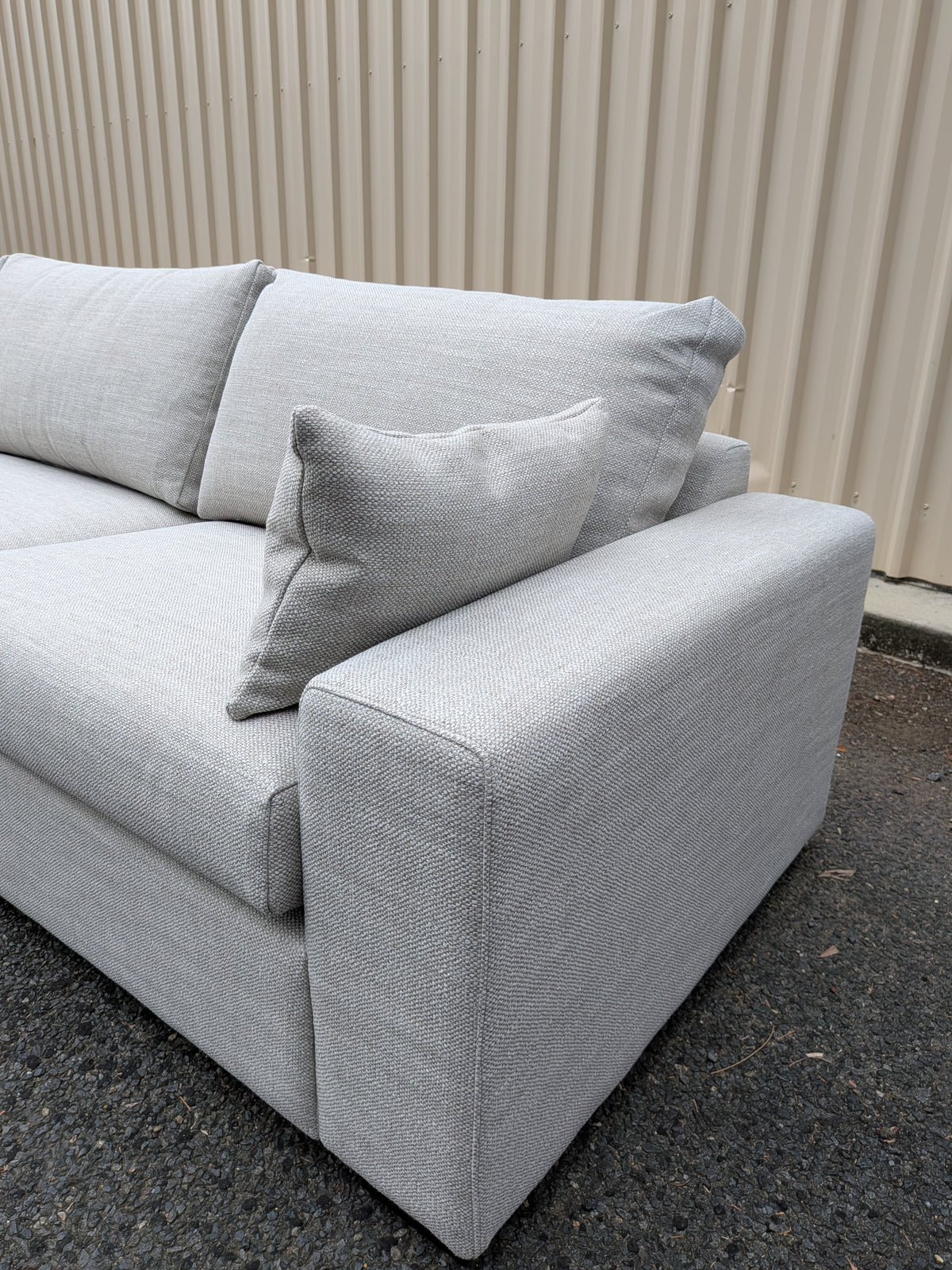Kingscliff 4 Seat Sofa with Reversible Chaise - Australian made