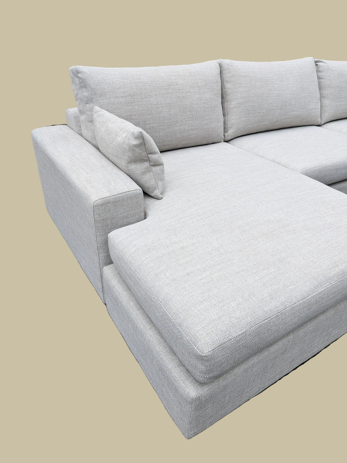 Kingscliff 4 Seat Sofa with Reversible Chaise - Australian made