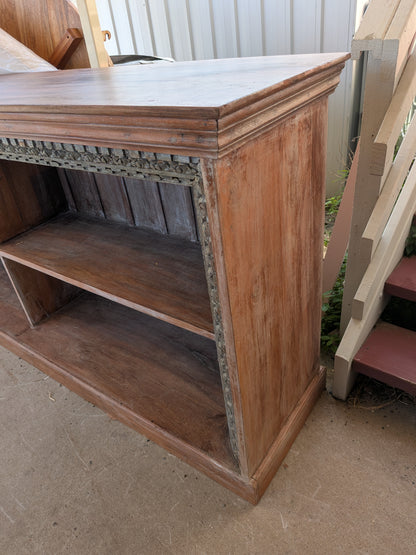 Rustic Large Bookcase Indian