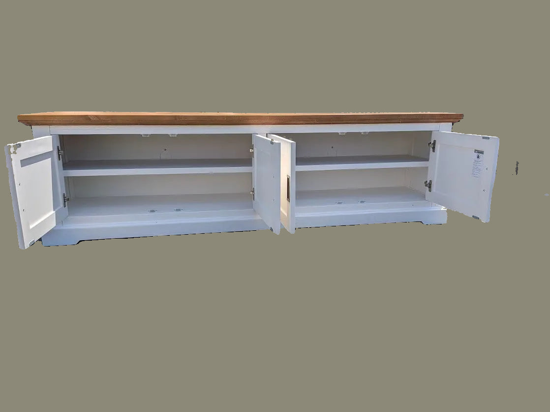 Hampton East 4 Door Media Sideboard 2100