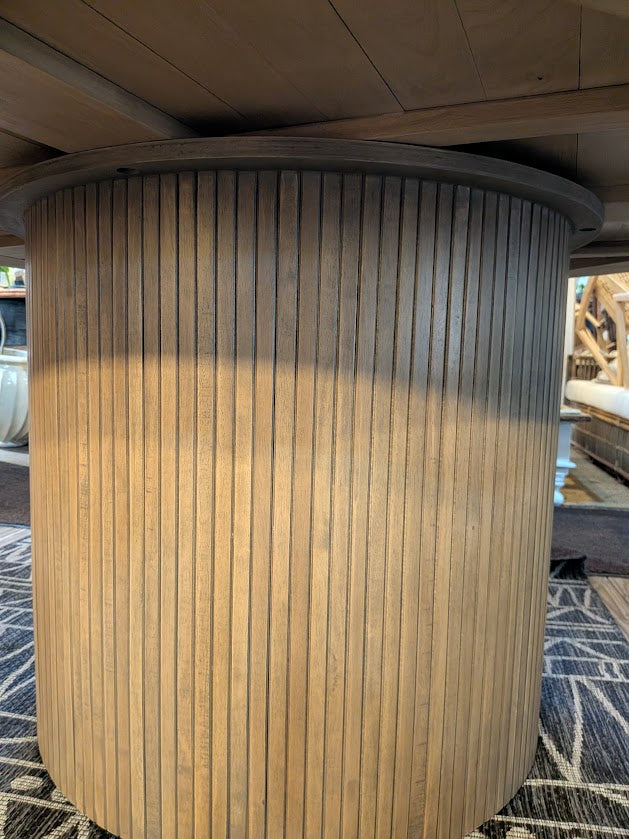 Malmo Round Dining Table in Sustainable Hevea Hardwood 1600