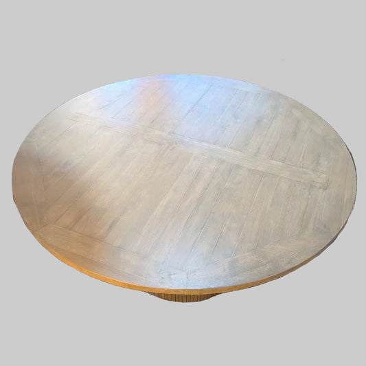 Malmo Round Dining Table in Sustainable Hevea Hardwood 1600
