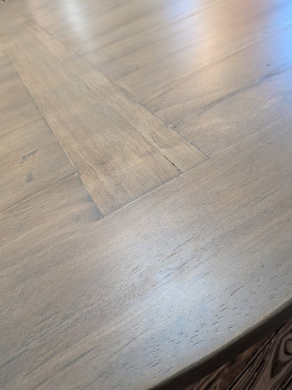 Malmo Round Dining Table in Sustainable Hevea Hardwood 1600