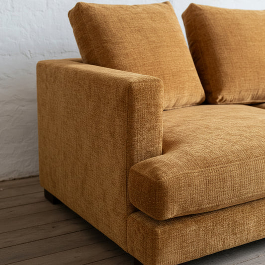 Inala Sofa Range in Warwicks Conway Fabric - Australian Made