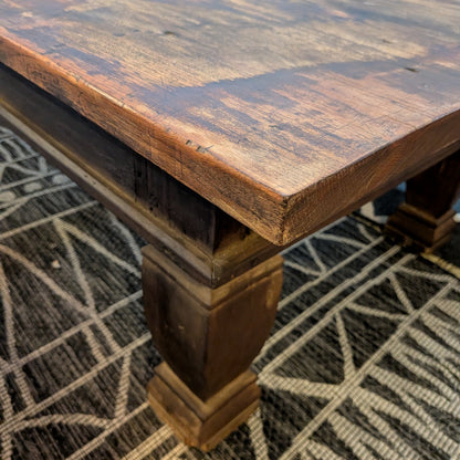 Reclaimed Hardwood Indo 3 board Large Coffee Table