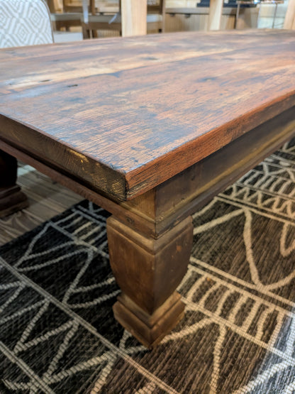 Reclaimed Hardwood Indo 3 board Large Coffee Table