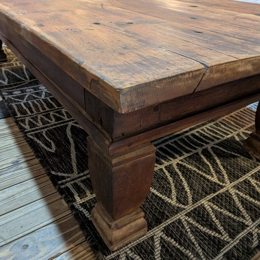 Reclaimed Hardwood Indo 3 board Large Coffee Table