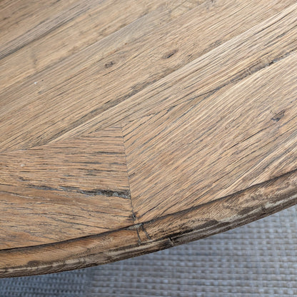 Tuscan Reclaimed Elm 1500 Round Dining Table